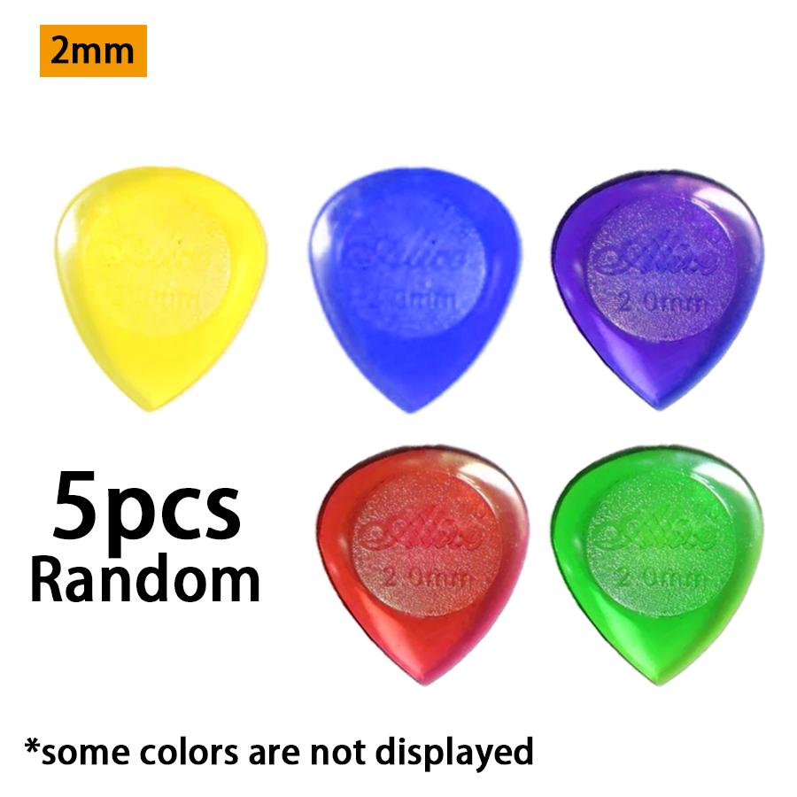 

5/10/30pcs Transparent Droplet Shaped Guitar Picks for Bass Ukulele String Instrument Performance Music Accessories XJM