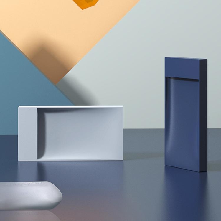 Simple Countertop Soap Dishes with Hidden Drain Hole Bathroom Soap Storage Box