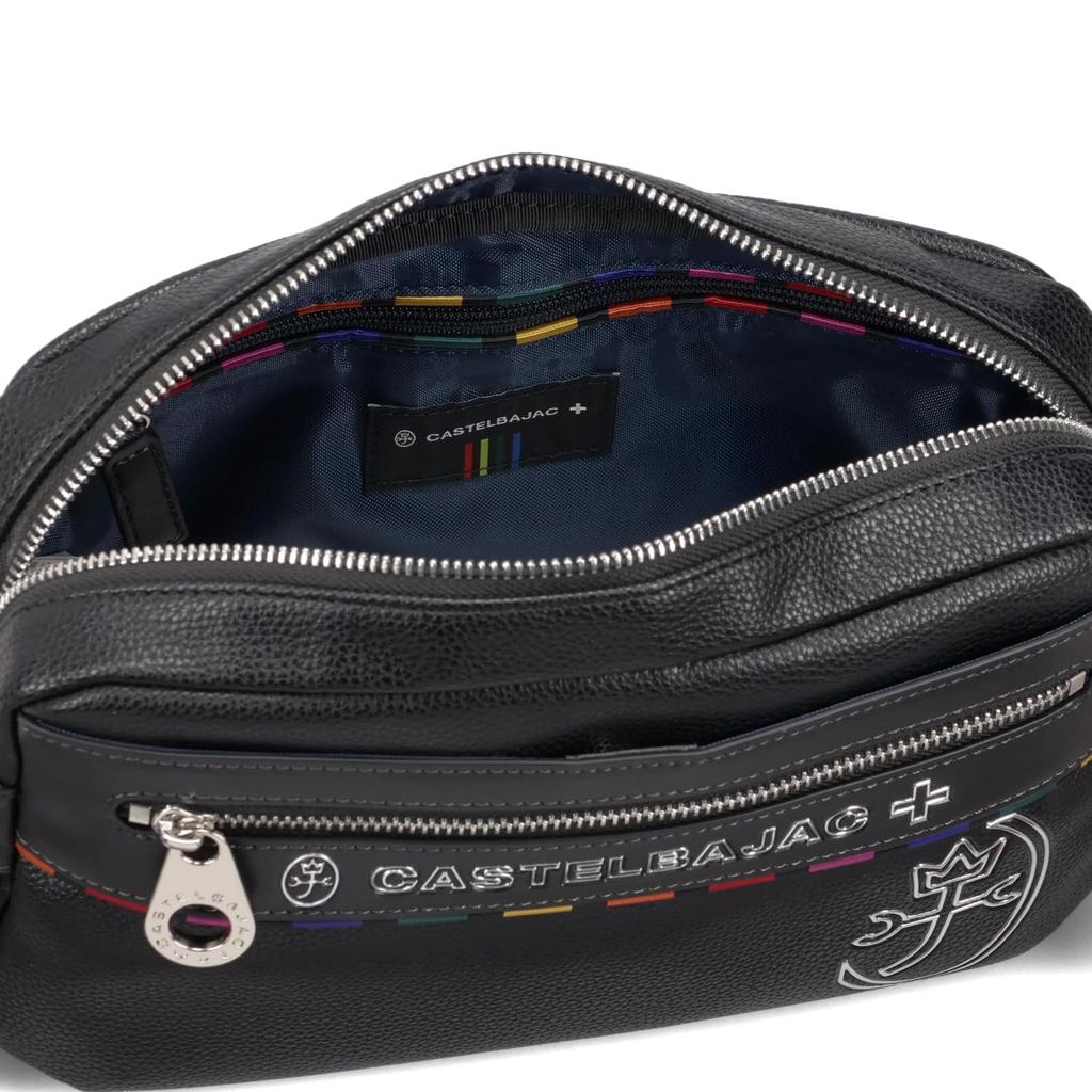 Castelbajac June Shoulder Orange Men's Bag,