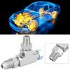 Adapter Fitting Tee 3 Way 1 8  NPT to 4AN & Plug Block Oil Feed Pressure Sensor