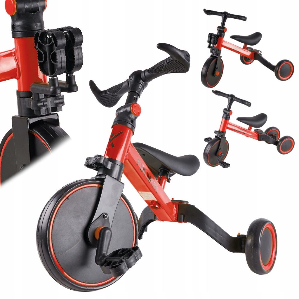 3-in-1 Trike Fix Mini Balance Bike for Kids Red