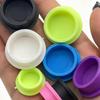 Mini Vials Caps 6 Piece Multipurpose Labware Lids Caps for Glass Vials for Lids Quick Organization Identification Industrial