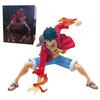 In Stock  One Piece Anime Figure 17cm Squatting Luffy Changing Battle Action Figurine PVC Model Doll Collection Toys Kid Gift Ho