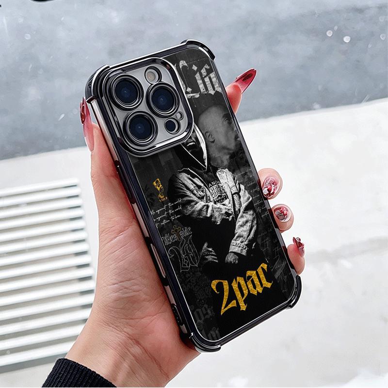 Rapper 2pac Singer Tupac Soft Phone Case For Xiaomi Poco X7 X8 Pro Max X6 X5 X3 F8 Ultra F7 M8 M7 M5S Redmi 15C 15A 15 14C 13C 1