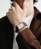 Sialeugo Sg-010L-Rbr Fennel Collection Men'S Leather Wristwatch (Free Gift Included)