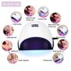 UVLED Nail Lamp Nail Dryer for Nail Gel Polish Curing Smart Sensor Manicure Pedicure Tool