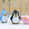 Portachiavi a forma di pinguino a LED con Suono e Luce