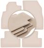 PREMIUM Beige Floor Mats For: Opel Astra J Hatchback, Sedan, Station Wagon, Sports Tourer 2009-2015
