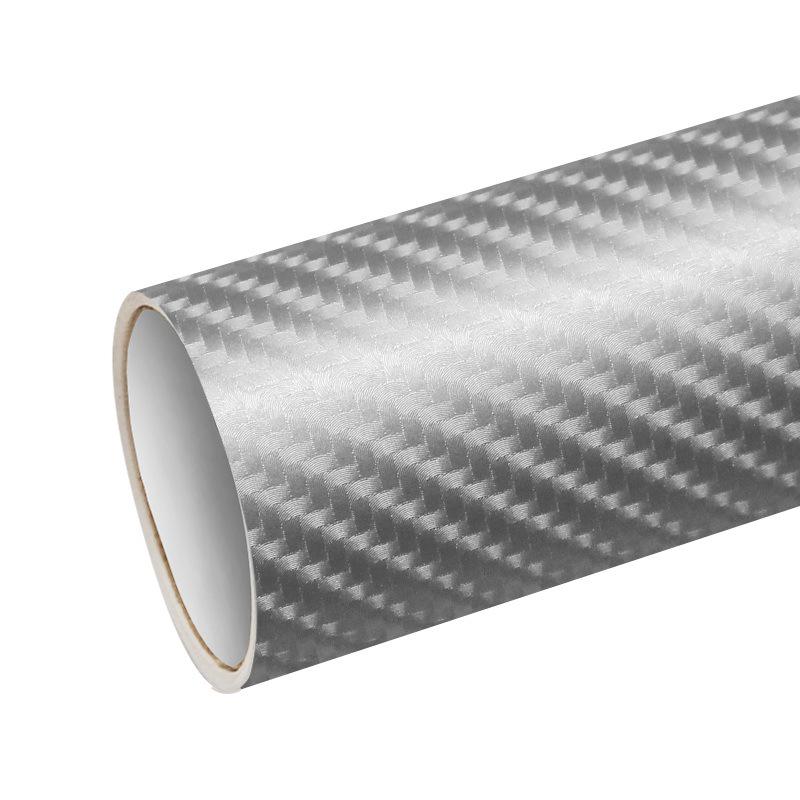 Carlek 4D Carbon Fiber Car Decorative Sticker for Mirrors & Console