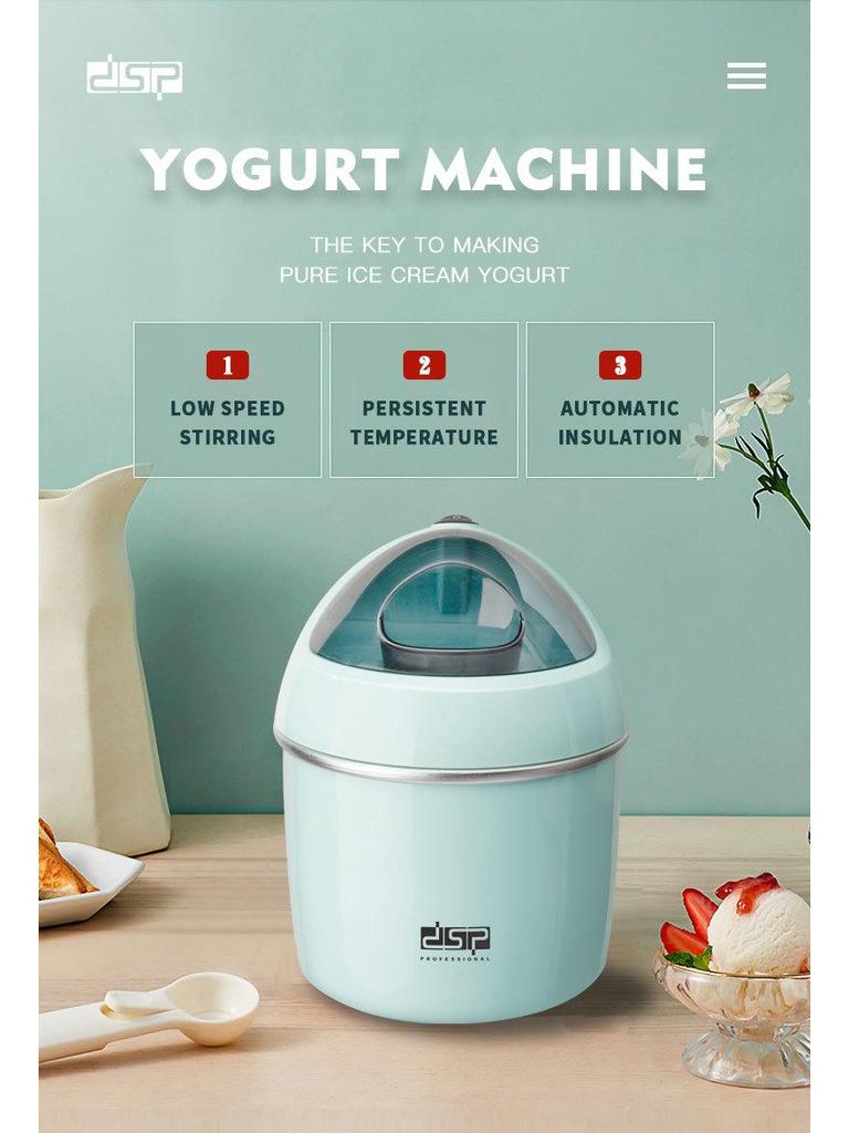 Dansong Multifunktionaler Joghurt- und Eisbereiter für Zuhause und Studentenwohnheime