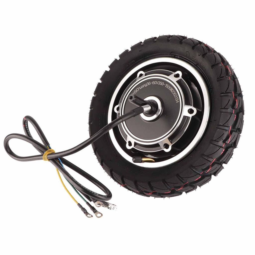 10inch Wheel Hub Motor 36V‑60V 350W‑1500W Drive Motor Assembly Conversion Kit for Electric Motorcycle Off Road Bicycle