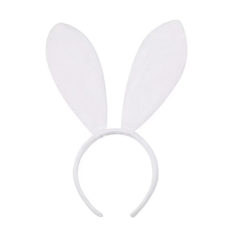 Rabbit Ears Suit Headband Bunny Headband Easter Party Halloween Prom Headbuckle