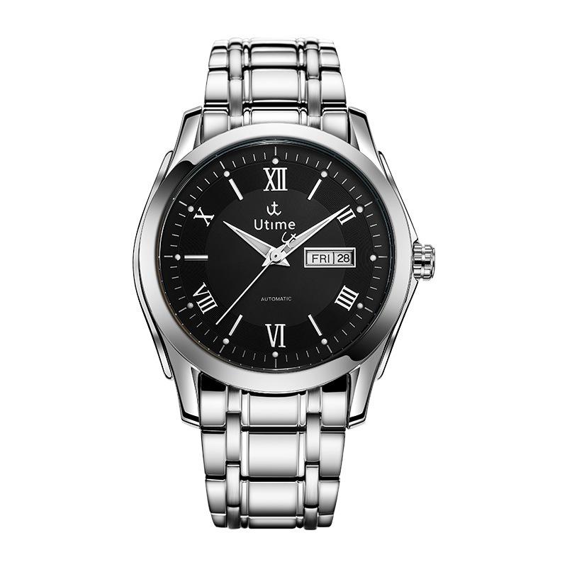 Utime High-End Watch Men'S Watch Casual Business Guangzhou Watch Calendar Automatic Men'S Mechanical Watch