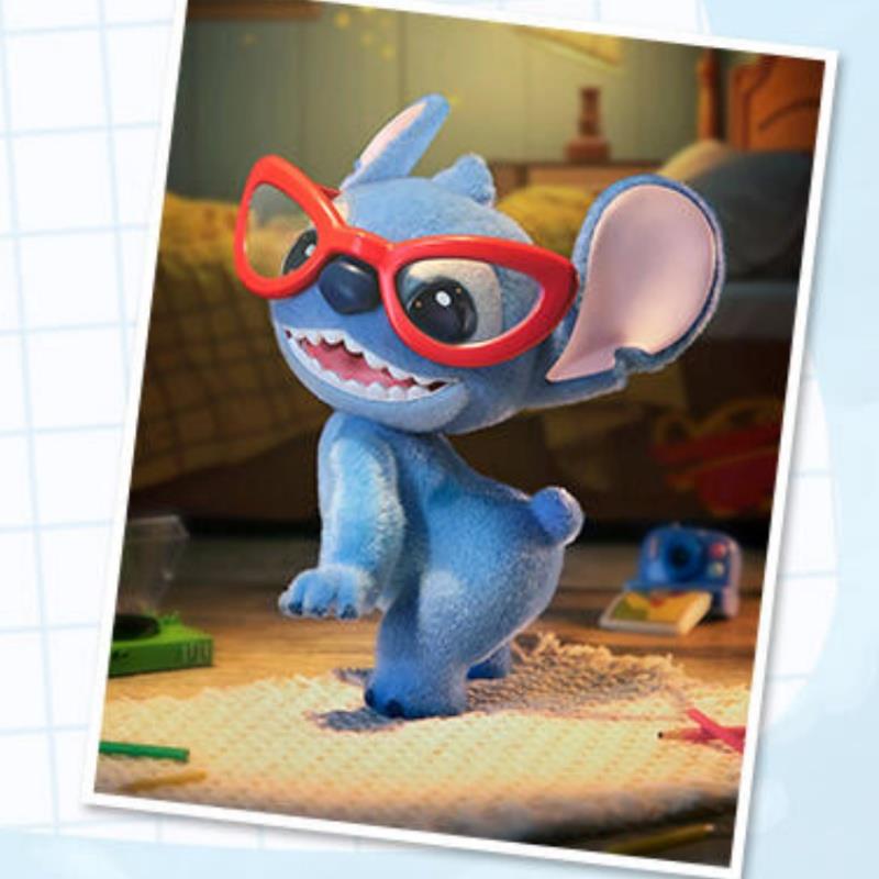 Toptoy  Hello Stitch Series Figurines es Cute Decorations Flocking Fashion Trend Toys Home Decoration