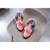 Winter Girls Boots Princess Snow Boots Leather Sport Shoes For Girl Children Warm Boots Fashion Soft Bottom Kids Sneakers