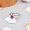 Natural Baby Pink Tourmaline Gemstone 925 Sterling Silver Ring size 5.75 US Gift Ring