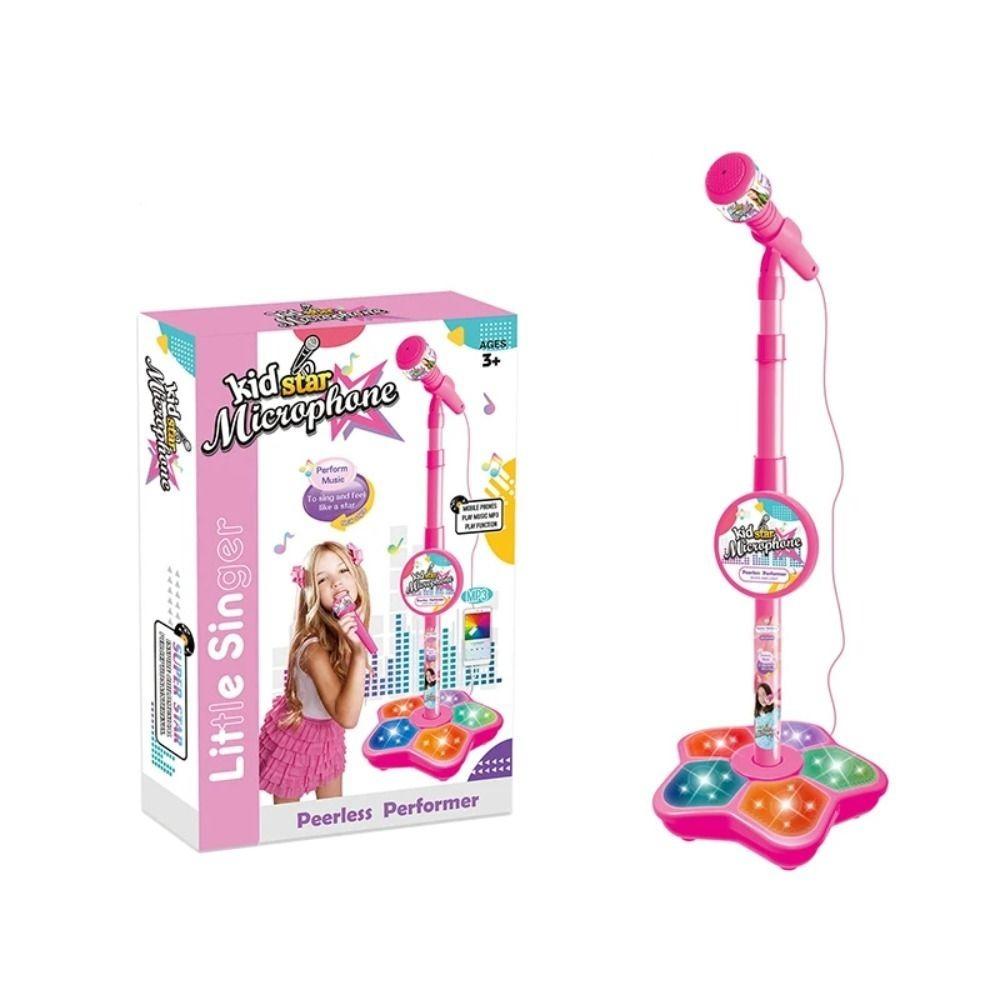 With Stand Kids Microphone Simulation Karaoke Mic New Karaoke Song Music Instrument Toys  Children
