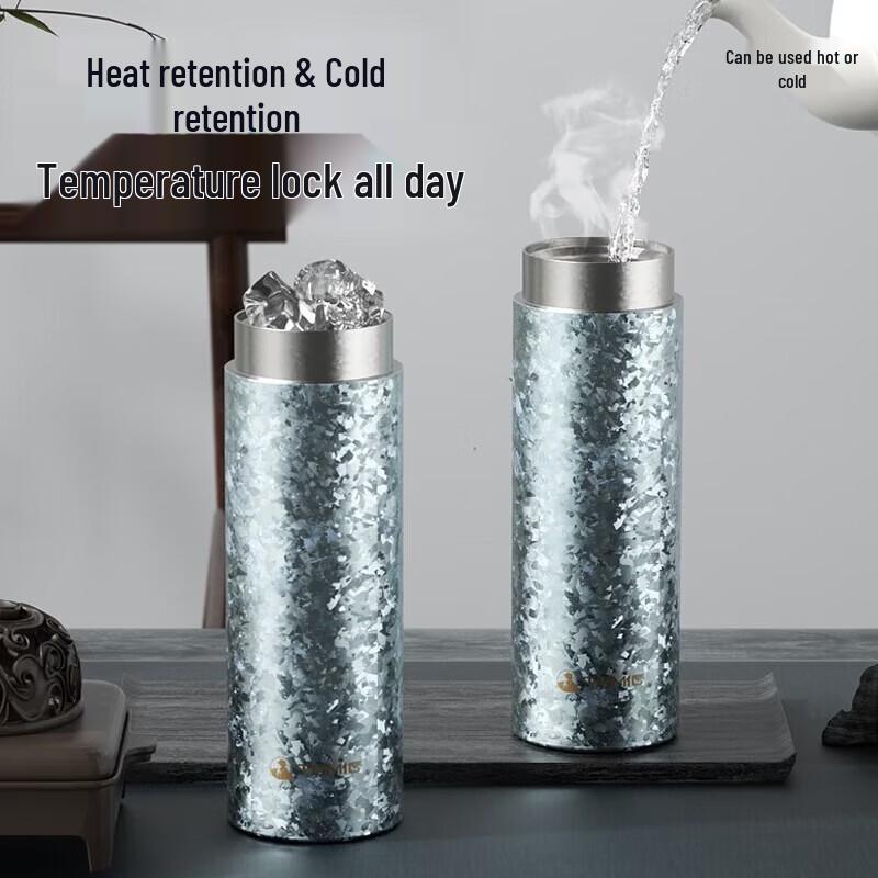 TOMIC 420ml Pure Titanium Thermos Cup