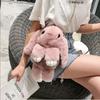 Bag Stuffed Animals Toys Bunny Plush Crossbody Bag Messenger Shoulder Bag Rabbit Plush Backpack
