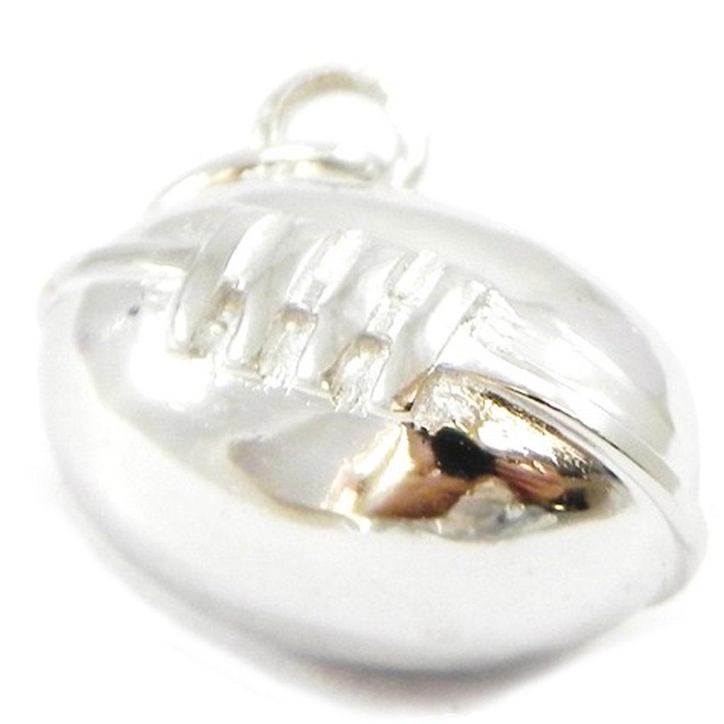 

Les Trésors De Lily [I4036] - Серебряный кулон Мяч для регби серебро (родированное покрытие) - 14x9x8 мм