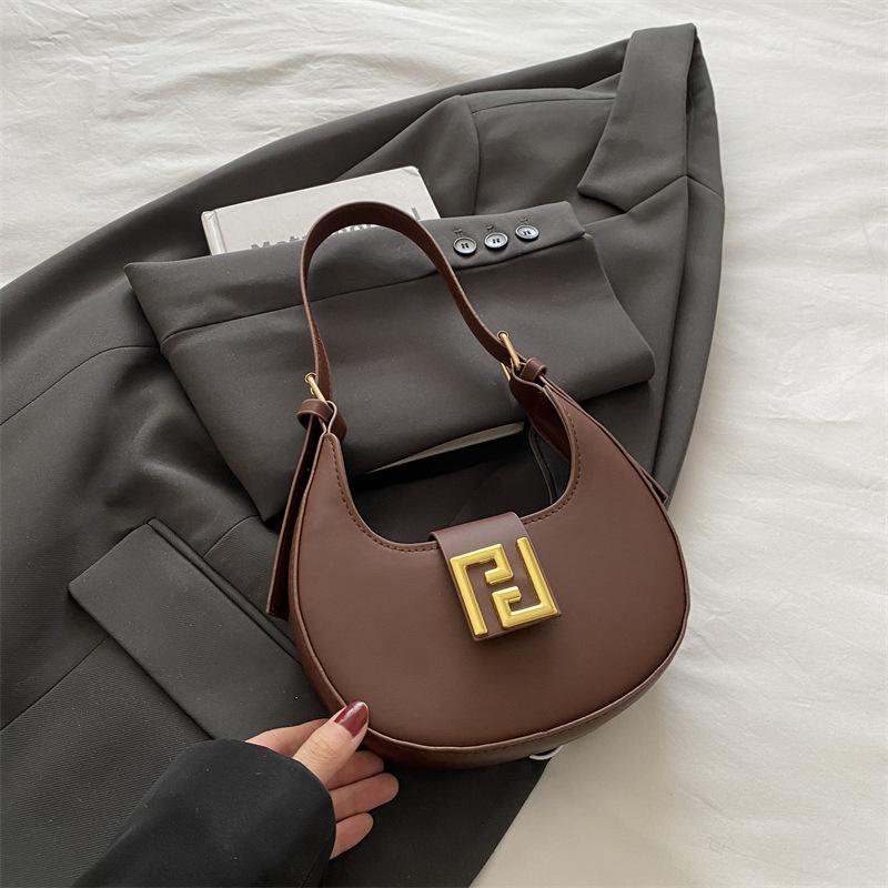 

Нишевый дизайн сумка подмышку женская лето 2025 новая высококлассная универсальная сумка-полумесяц сумка на плечо