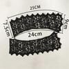 sales of 1-10 pieces Black and white embroidery hollowed out Shredded milk decoration DIY sewing lace accessories