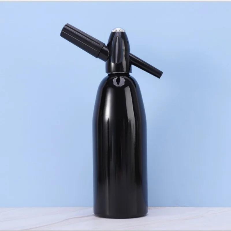 Portable Sparkling Water Maker Flavor Soda Blaster CO2 Cocktail Bubble Drinks Pressurizer Bartender Siphon Accessories Aluminum