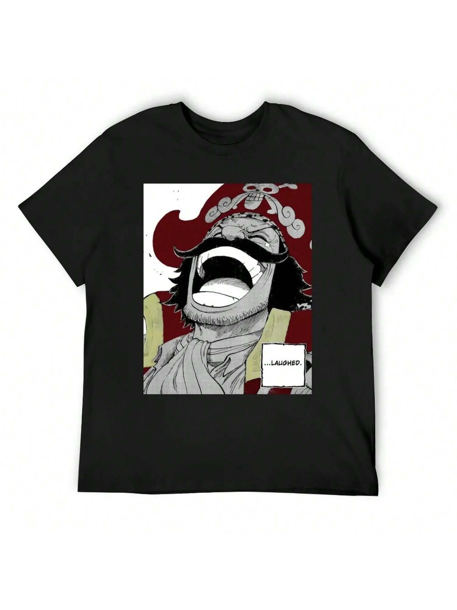 Gol D Roger Laugh T-Shirt Blouse Essential T Shirt Oversized T Shirt Outfits For unisex S разноцветный