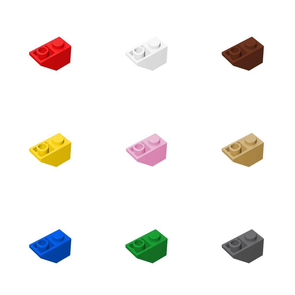 700pcs Custom Creation Slope Inverted45° 2 X 1Bricks Compatible with Assembles Particles Designed For 3665 Creating Pieces Parts Learning Toy