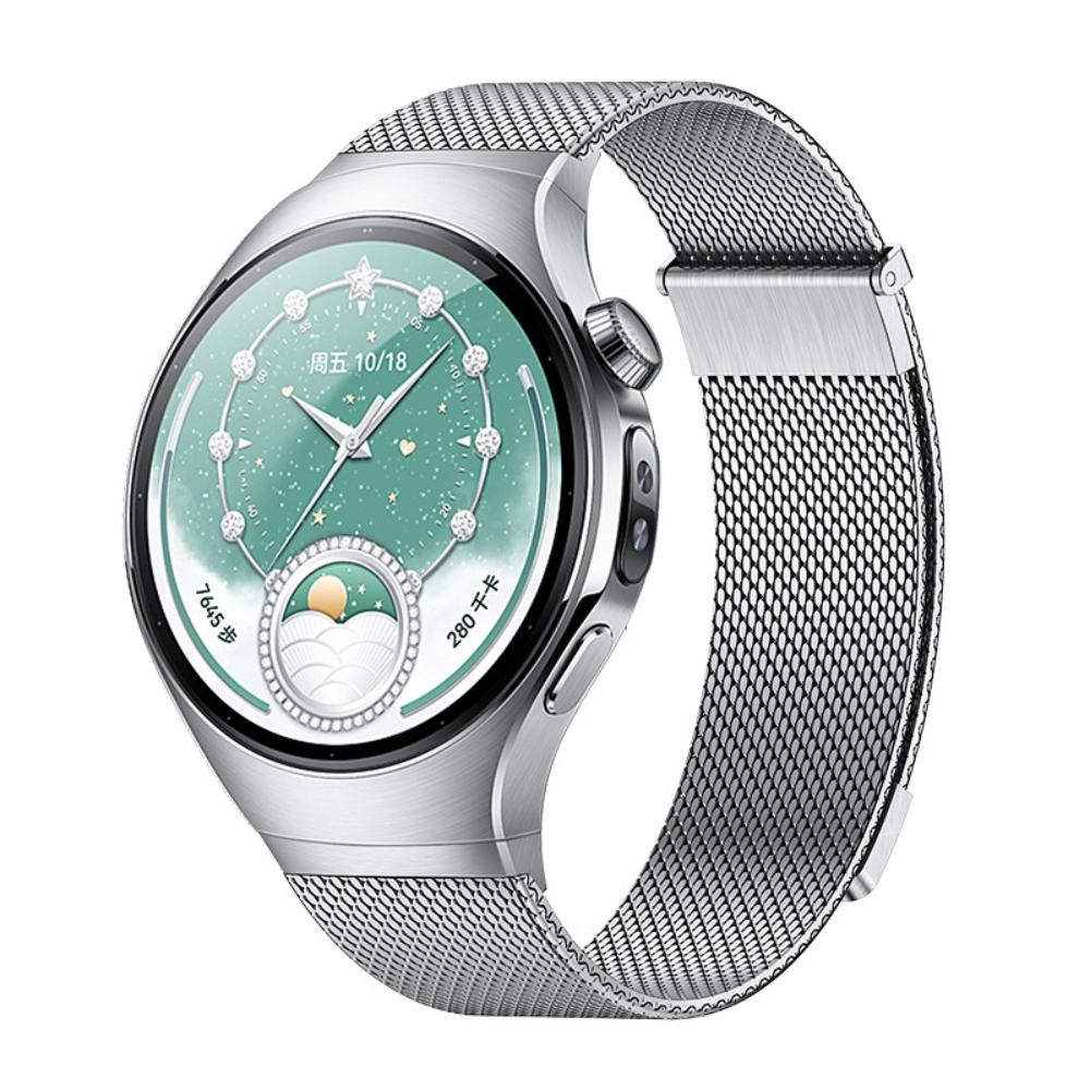 Quick Release Button Interface Luxury Stainless Steel WristbandDragon Scale Metal Watch Band for Huawei Watch 5 42mm