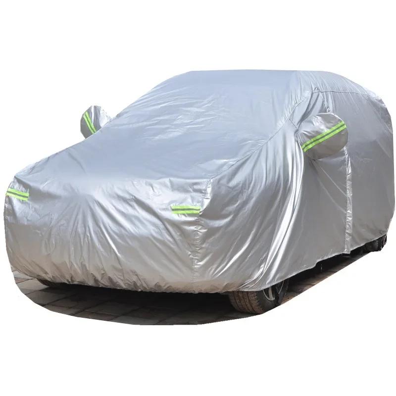 Car Cover Is Thickened Outdoor Sun Protection Heat Insulation Ultraviolet Protection and Dust Prevention the Four Seasons