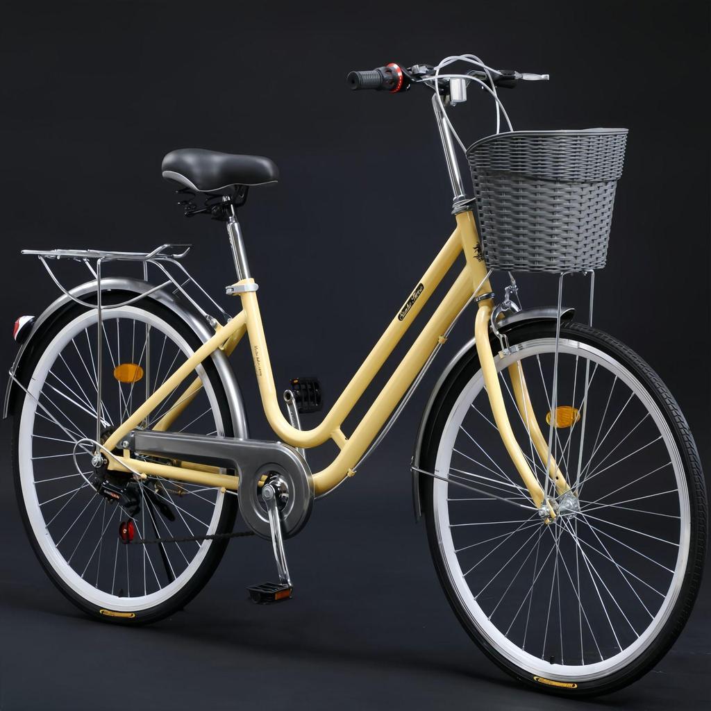 Sanhe Horse Men's Shimano 7-Speed Adult Women's Commuting Bike