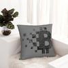 Bitcoin Blockchain Circuit Board Square Pillow Case Cushion Cover Vintage Decor Throw Pillow Case Cover For Car 45X45Cm