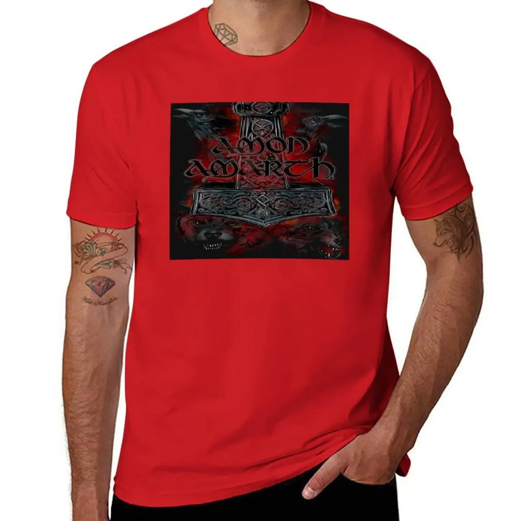 Amon amarth full originals T-Shirt animal prinfor boys sublime for a boy plain t shirts men