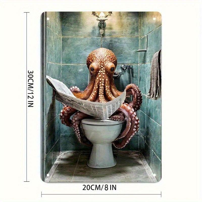 Retro Metal Animal Wall Art for Home Kitchen Farm Cafe Garden