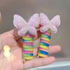 Children'S Roll Telephone Rope Hair Rope Girls' High Ponytail Headrope Durable High Elastic No Damage Hair Rope Hair Accessories