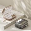 Compartmentalized Pill Box 7 Grids Daily Pill Organizer Gifts Small Tablets Boxes  for Pill Jewelry