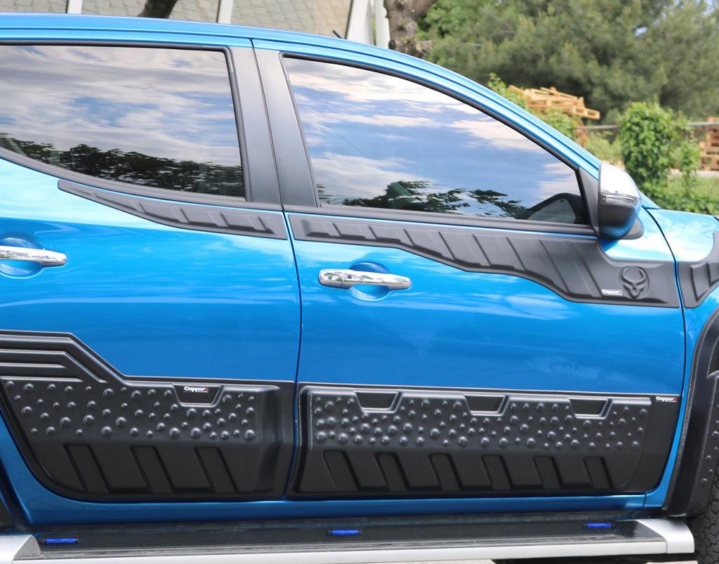 

Молдинг двери EuroCap (6 шт, ABS) для Mitsubishi L200 2015-2024 гг