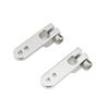 1pc 4mm/4.76mm Hole CNC Clamp Zenoah Type Servo  Metal Arm for Carburetor Throttle Lever RC Methanol