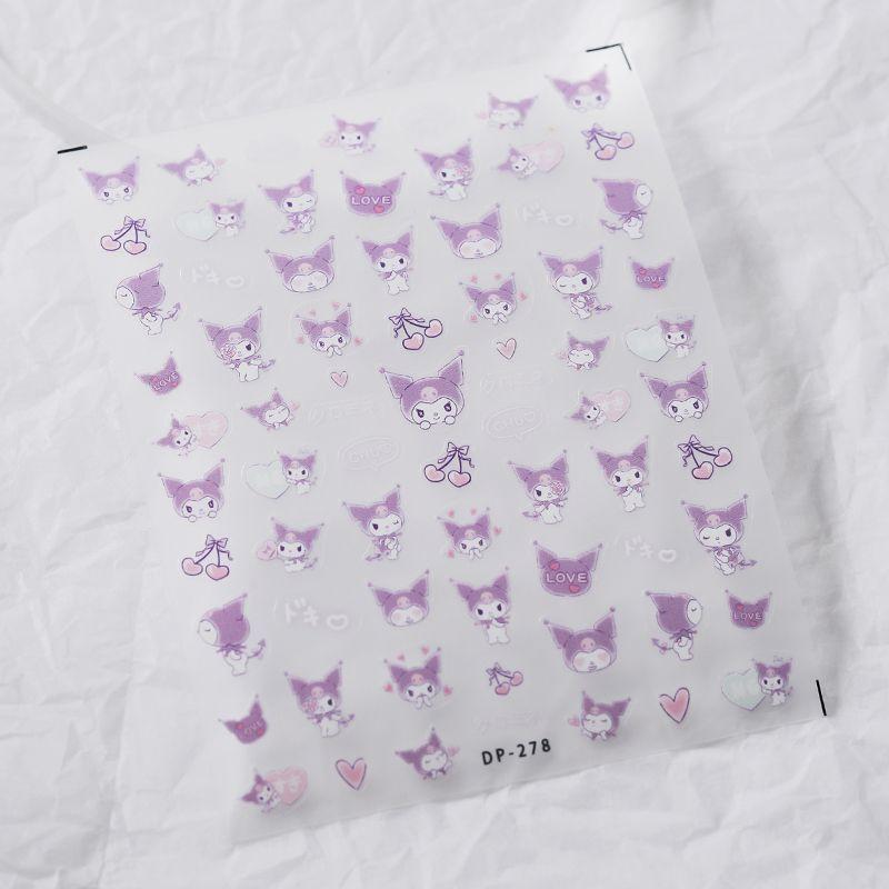 

Qiji Cartoon Clow M Three-Dimensional Relief Nail Sticker Waterproof Nail Sticker Decorative Sticker Ornament Dp278 DP278