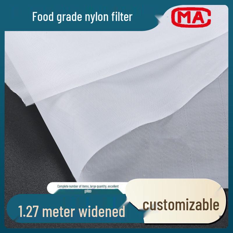 1.27m Wide Nylon Mesh Filter Cloth for Paint and Soy Milk - Available In 100, 200, 400, 500 Mesh Sizes