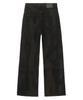 ULKIN Vintage Oil Washed Denim Pants_Black