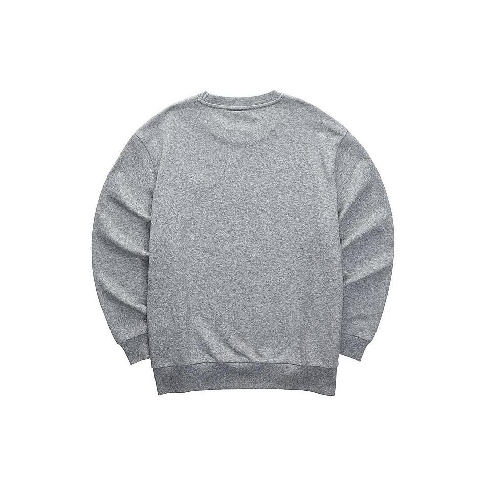 Skechers KIRSH Sweatshirts Men's Medium Heather Gray/004F Crew Neck Moderate Regular L423M076-004F