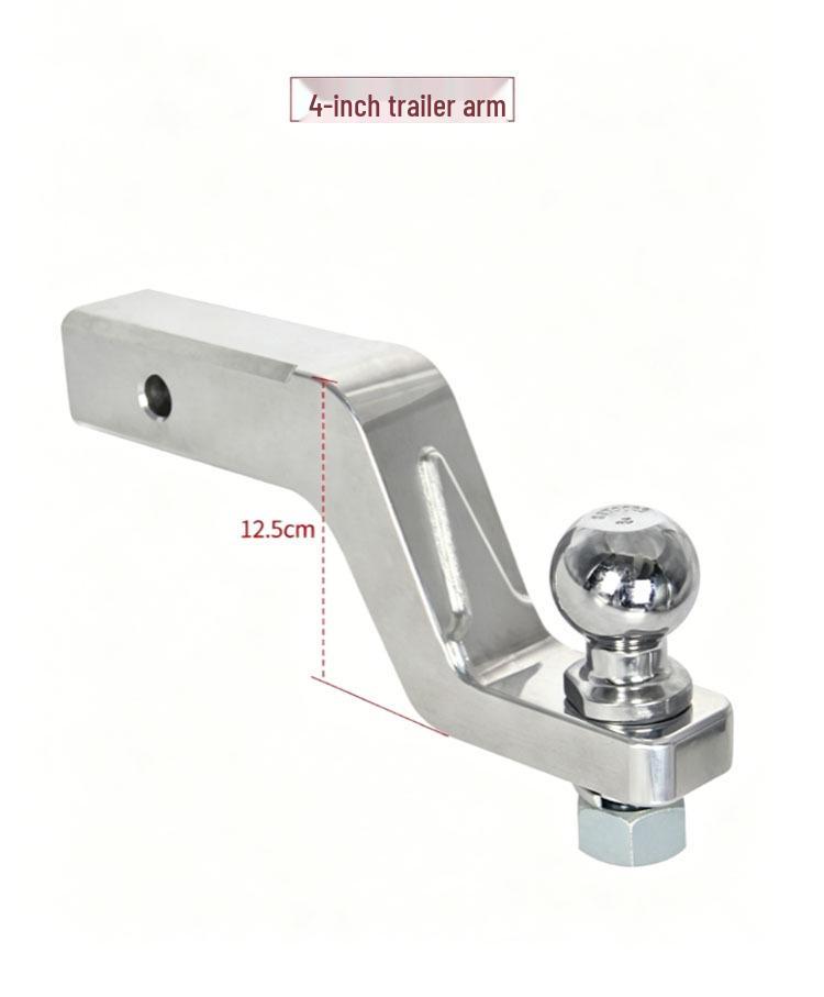 Aluminum Alloy Adjustable Drop Hitch Receiver for SUV & Off-Road Towing (2/4/6 Inch Options)
