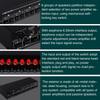 2 In 6 Out Power Amplifiers Loudspeaker Box Switcher 6 Channel Speaker Distribution Device Loudspeaker Switching Amplifi