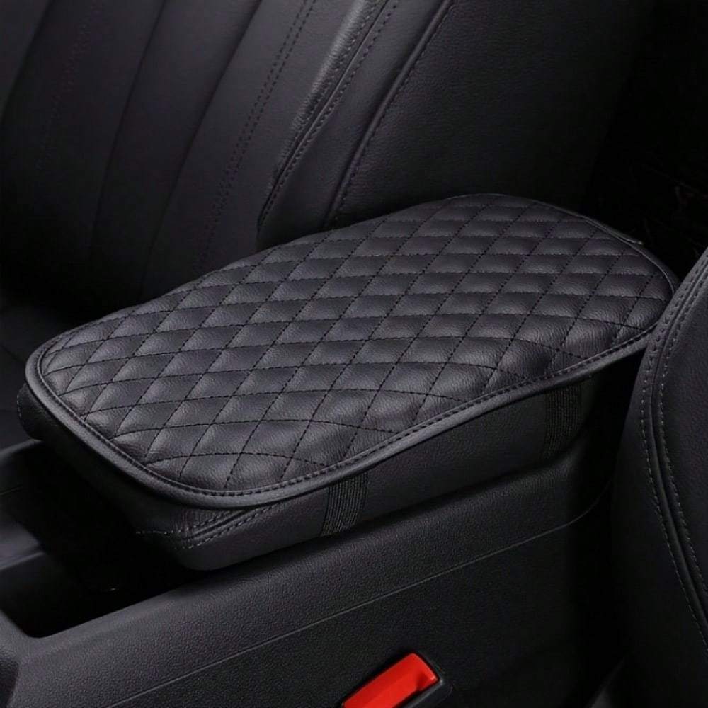 1pc Universal Armrest Box Cushion, Car Center Console Box Cover Protector - Waterproof & Scratch Resistant