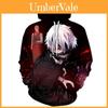Unisex Brin Sweatshirt Tokyo Ghoul Cosplay Pullover mit Kapuze Hoodie Pullover