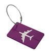 Airplane-Shaped Metal Luggage Tag and Dog Tag Business Gift