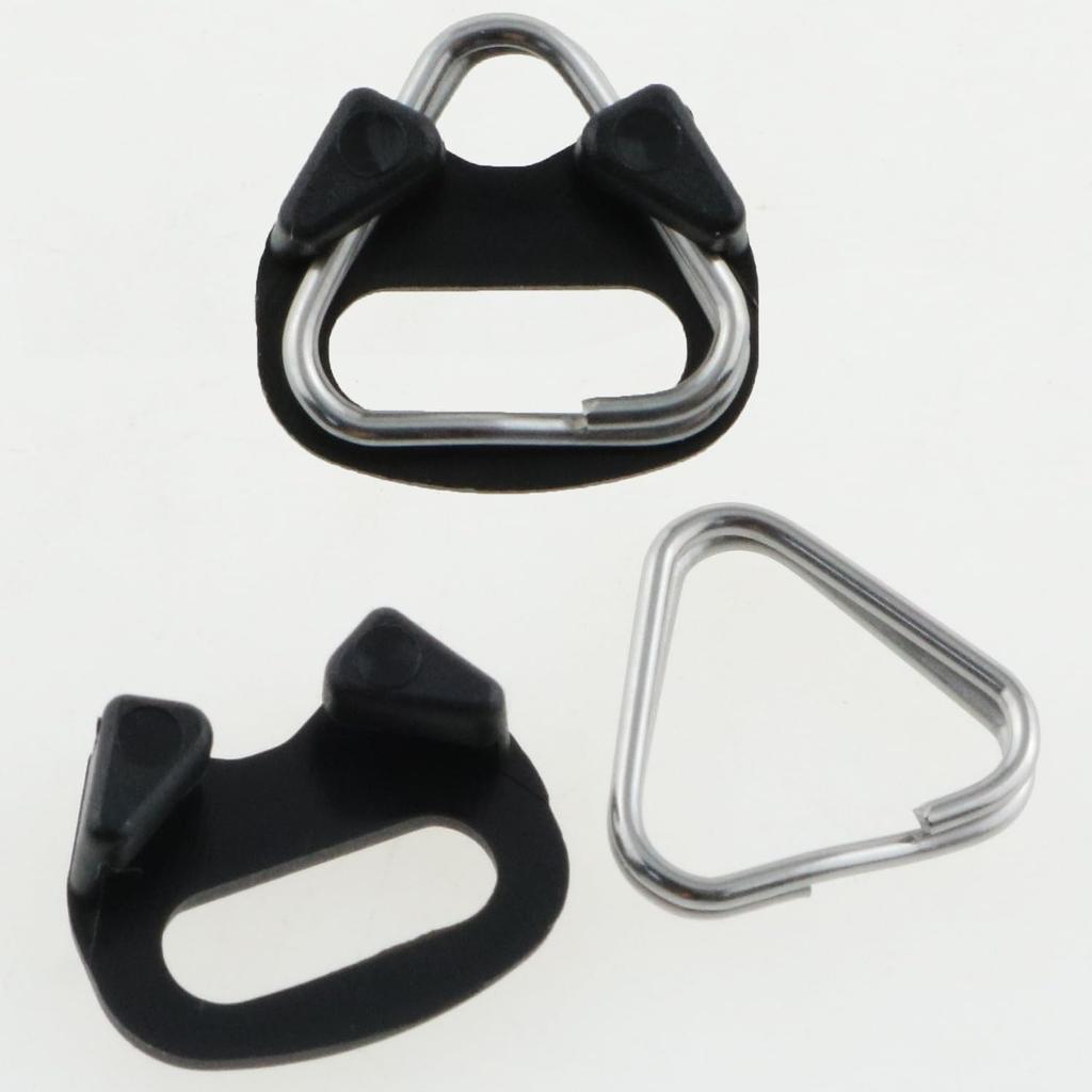 8pcs Lug Ring Camera Strap Triangle Split Ring Hook Lanyard Straps Holder Rings for Nikon Sony D-SLR Camera Accessories