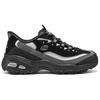Skechers Women Black Grey Low Top Dad Shoes Breathable Support 150866-BKCC